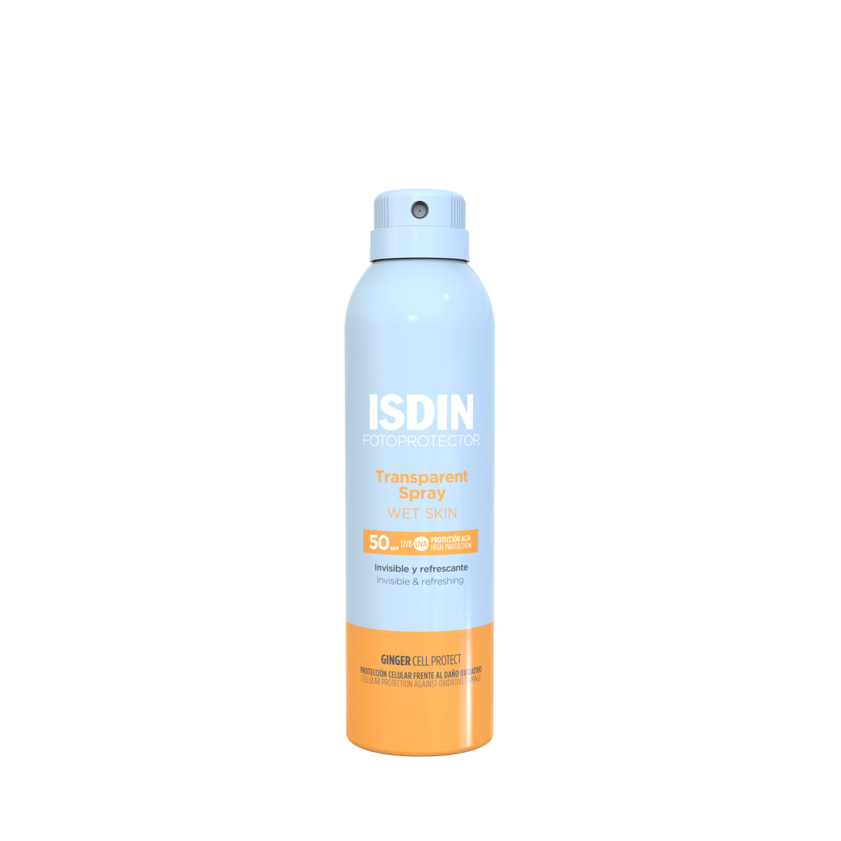 8429420187948 ISDIN - Fotoprotector Wet Skin Transparent Spray 50+ 250ml