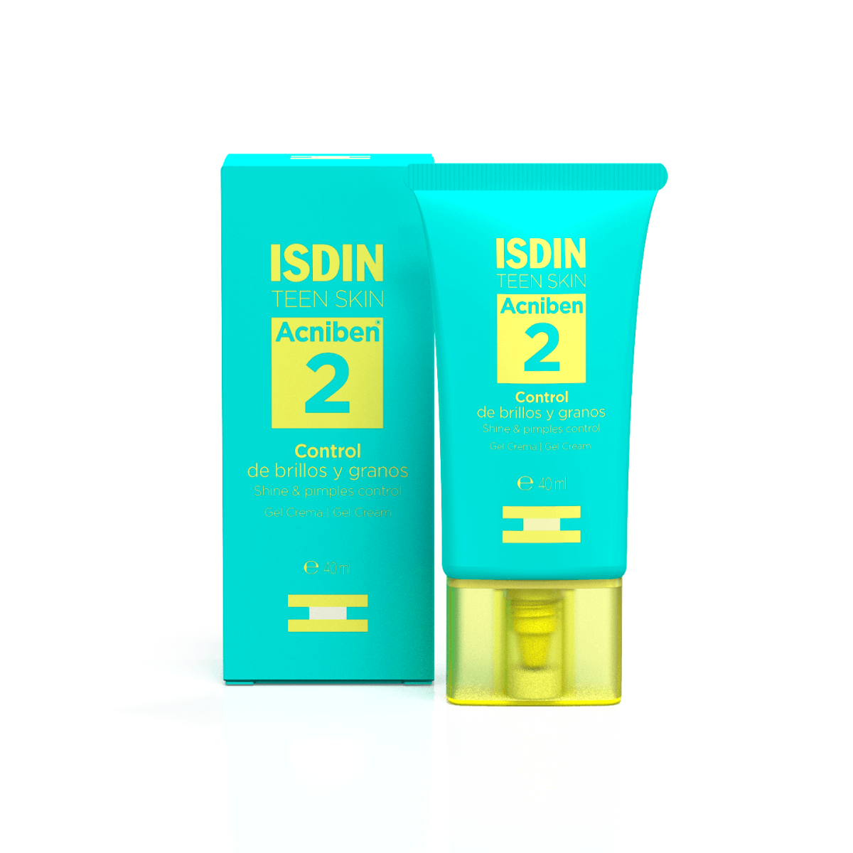ISDIN - TEEN SKIN ACNIBEN CONT BRILLOS GRAN 40 ML
