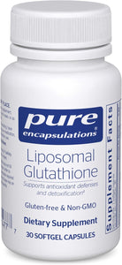 Pure Encapsulations Liposomal Glutathione 30 Softgel Capsules