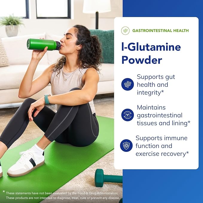 Pure Encapsulations L-Glutamine Powder 8 Ounces