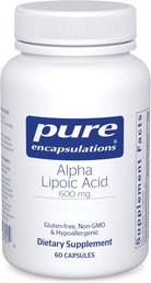 Pure Encapsulations Alpha Lipoic Acid 600 mg - 60 Capsules