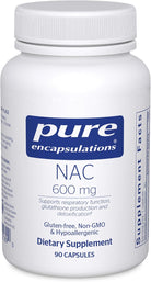 Pure Encapsulations NAC 600 ملغ - 90 كبسولة
