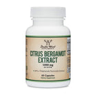 Double Wood Supplements Citrus Bergamot - زجاجة كبسولات، 1000 ملغ