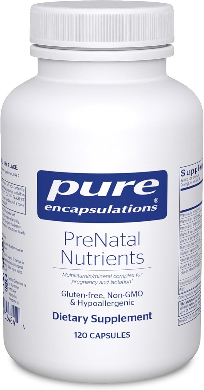 Pure Encapsulations PreNatal Nutrients 120 Capsules
