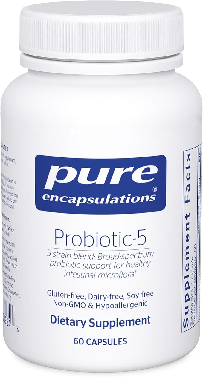 Pure Encapsulations Probiotic-5 | 60 Capsules