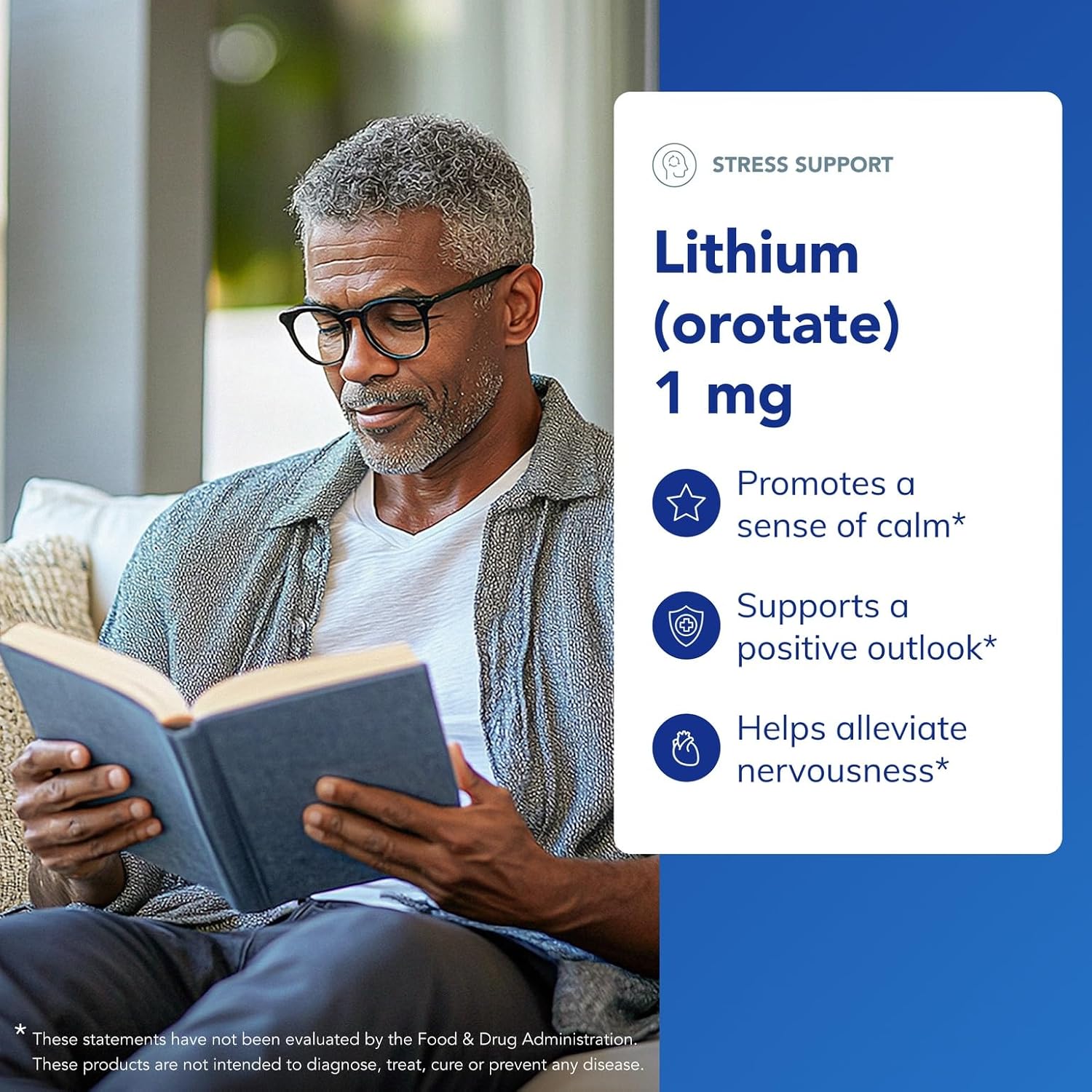 Pure Encapsulations Lithium (Orotate) 1mg 90 Capsules