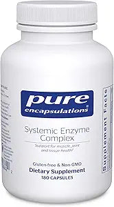 Pure Encapsulations Systemic Enzyme Complex - 180 Capsules