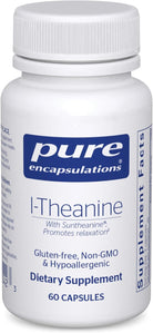 Pure Encapsulations L-Theanine - 60 Capsules