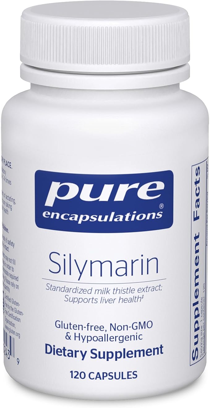Pure Encapsulations Silymarin 250mg - 120 Capsules