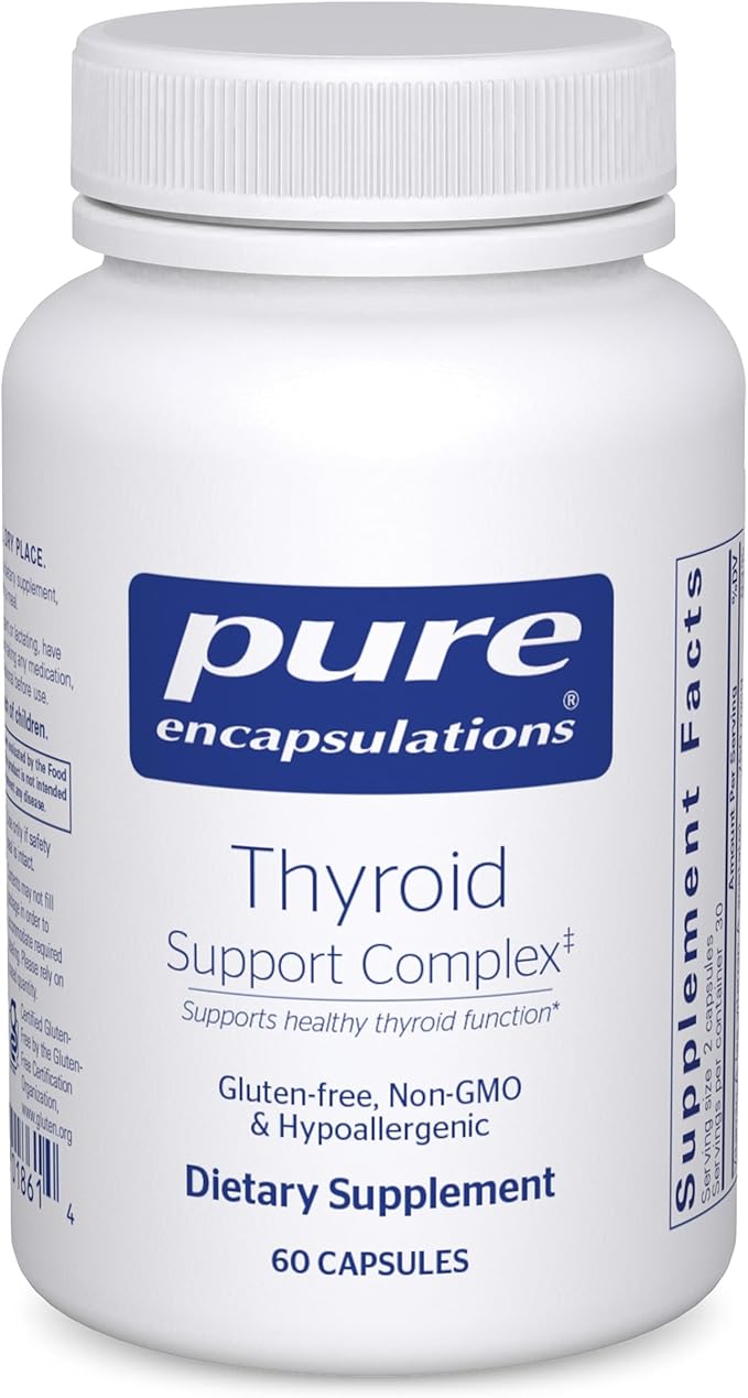 Pure Encapsulations Thyroid Support Complex 60 Capsules