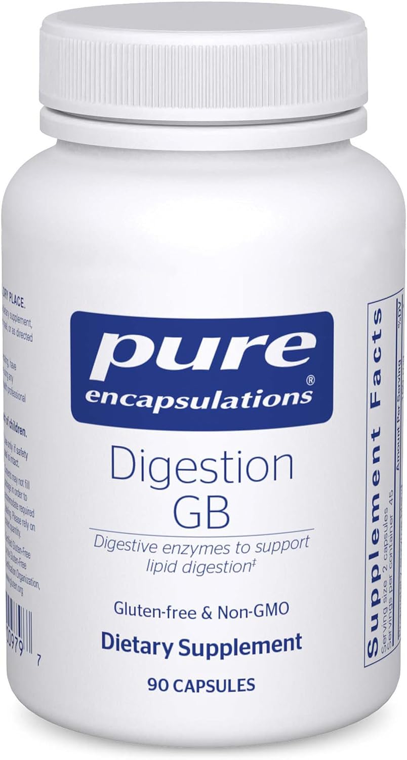 Pure Encapsulations Digestion GB - Digestive Enzyme Supplement - 90 Capsules