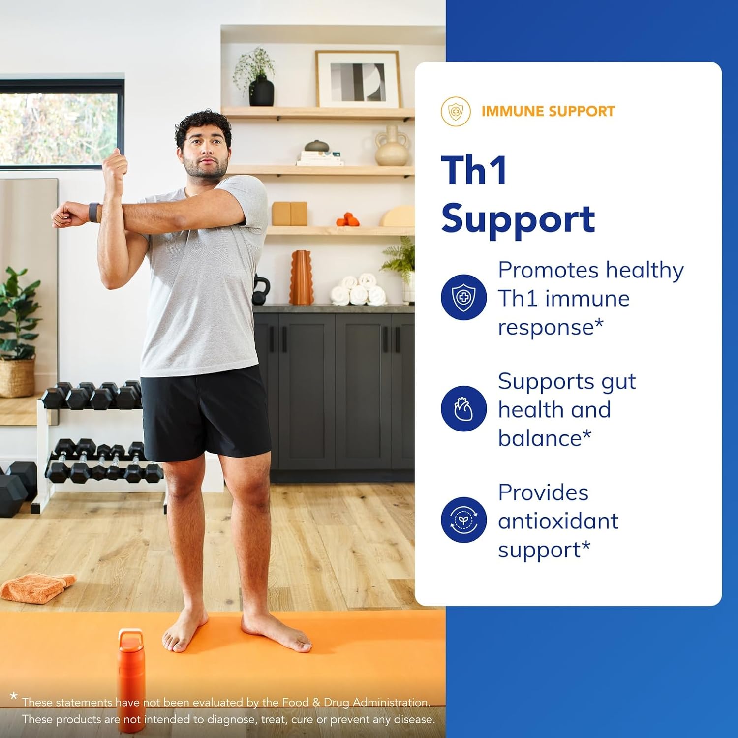 Pure Encapsulations Th1 Support 120 Capsules