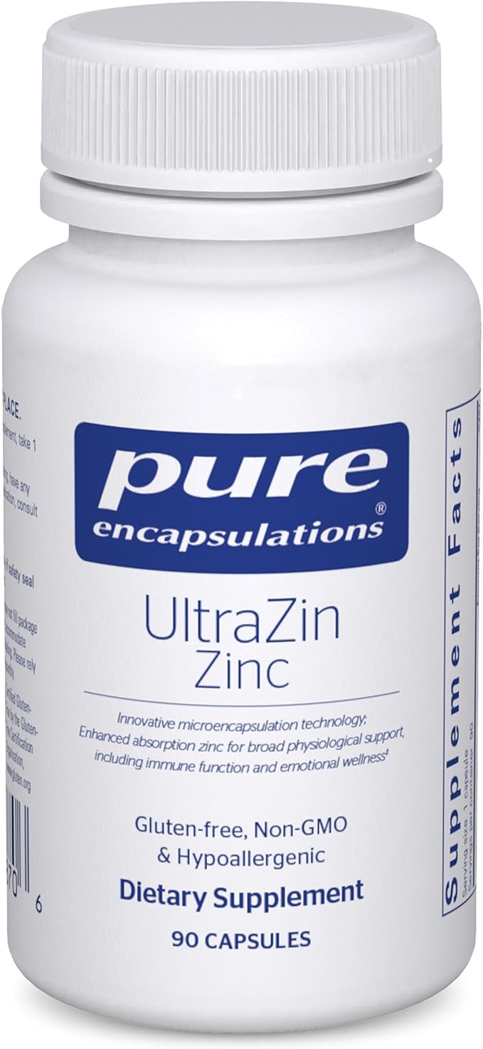 Pure Encapsulations UltraZin Zinc 90 Capsules